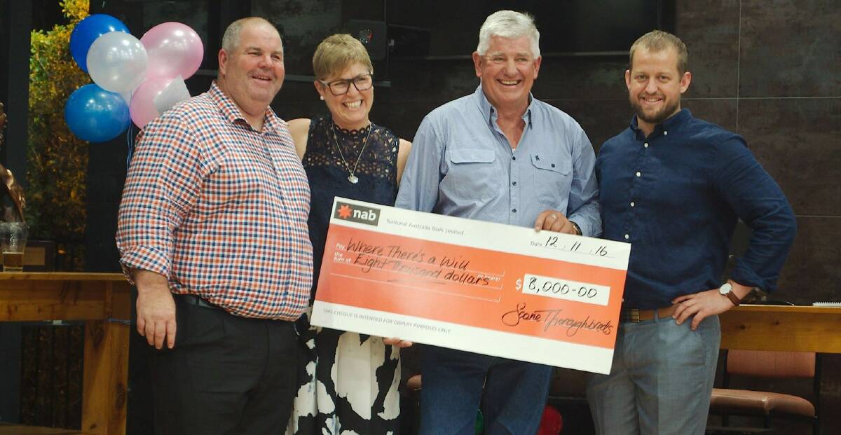HANDY: The Scone Thoroughbreds Rugby League Football Club made a donation of $8000 at its recent presentation night.