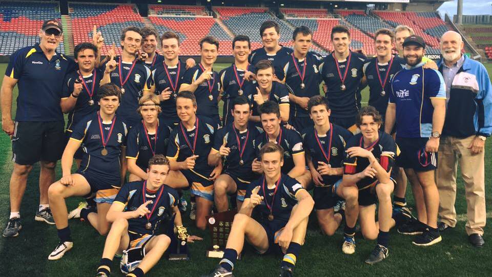 DOUBLE TROUBLE: St Joseph's Aberdeen won both the under-14s and '16s grand finals at Hunter Stadium.