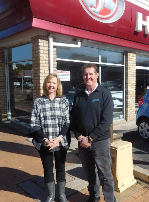 SETTLING IN: New owners Virginia and David Tompkins are excited about taking Upper Hunter Automotive to the next level.