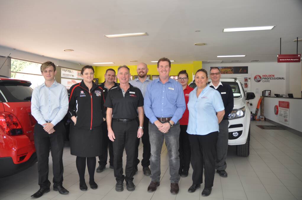 CUSTOMER FOCUSED: The team at Upper Hunter Automotive look forward to continuing to serve the motoring needs of the local community.