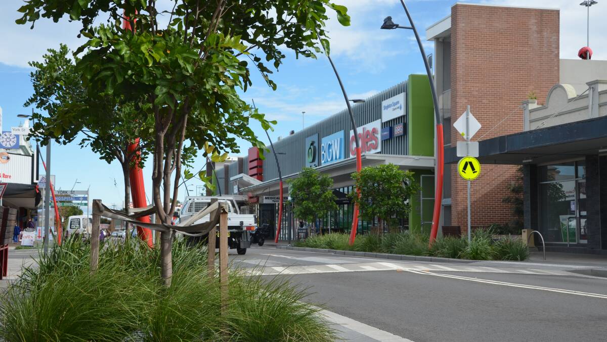 UPGRADE: Resources for Regions funding paid for the revitalisation of John Street.