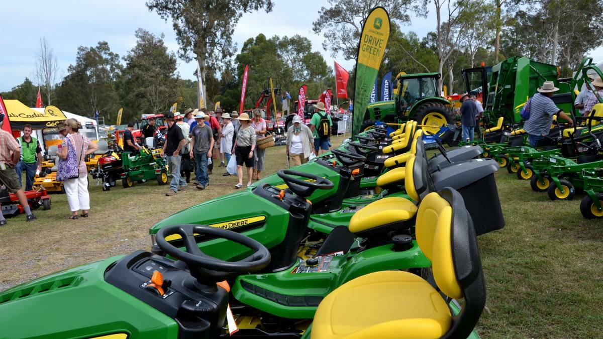 ENGINES GALORE: Attendance figures were up 80 per cent at Tocal Filed Days.