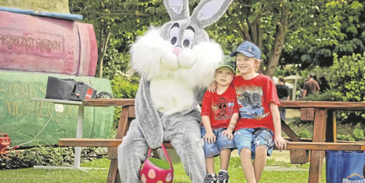 JOIN THE FUN: The Easter Egg hunt is one of the big attractions for kids over the Easter long weekend.
