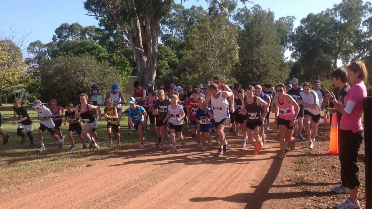 ON YOUR MARK: Take part in the Scone Fun Run at the Scone Race Club on Sunday.