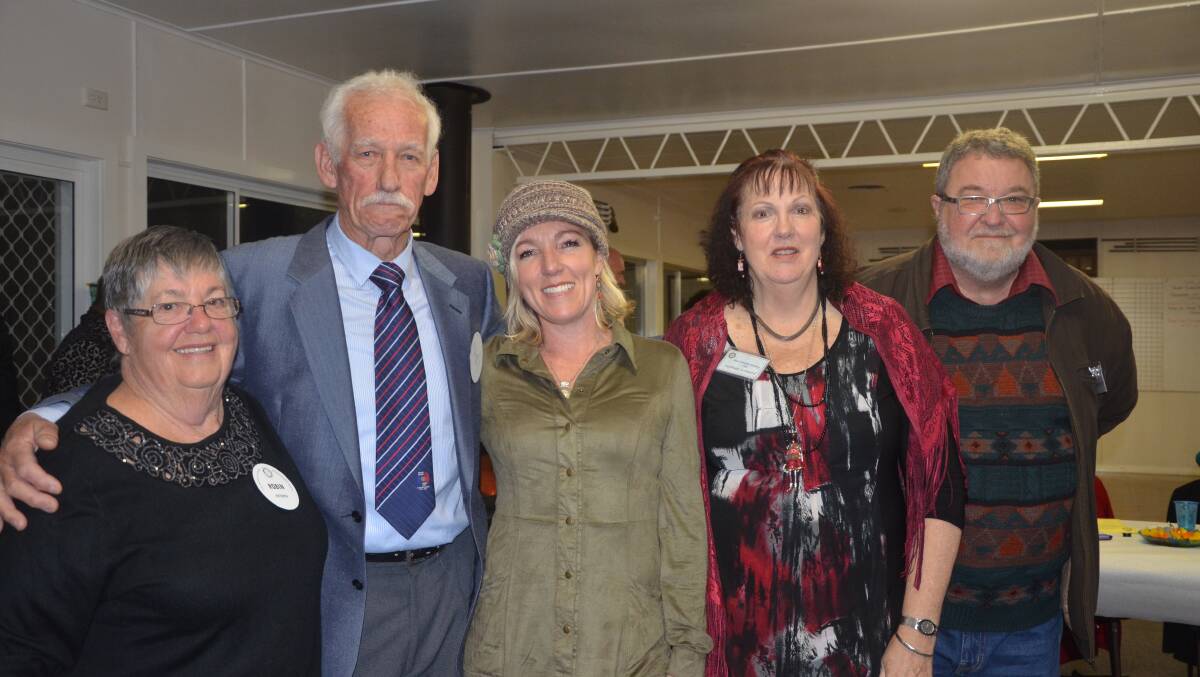 2016-17 OFFICE BEARERS: Murrurundi Rotary Club committee members Robyn Stanford (secretary), Colin Stanford (president), Shandelle Terry-Randal (community service director), Siobhan Leonard (international service director) and Dave Allen (treasurer). Absent: Keith Cole (club service director)