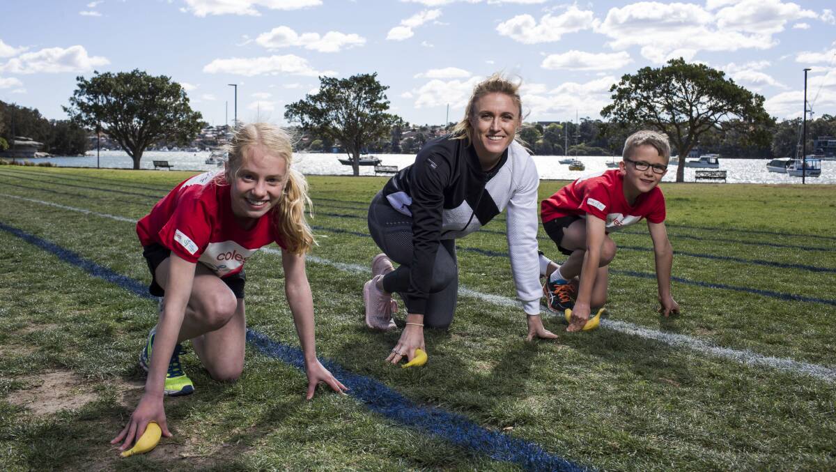 Sally Pearson urges kids to join Little Athletics