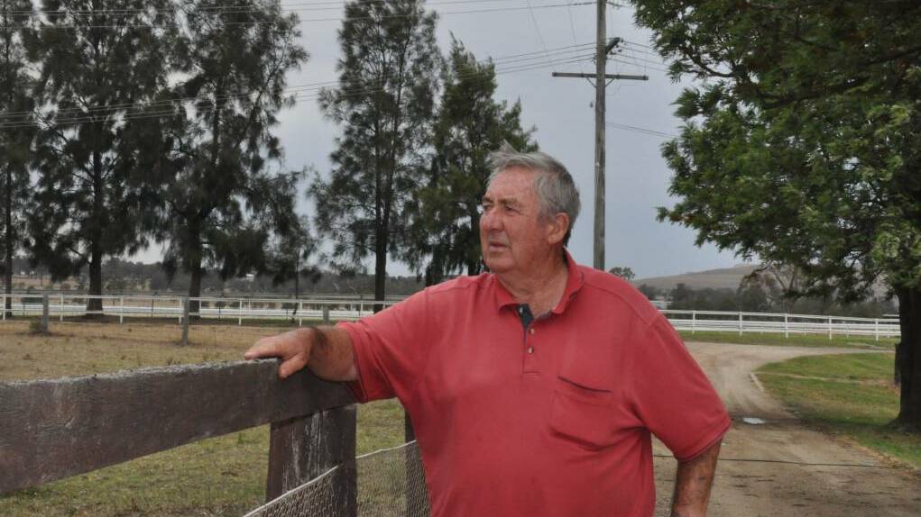 CONFIDENT: Muswellbrook trainer Pat Farrell.