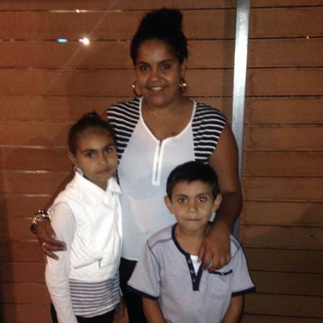 Sad loss: Natasha Angie pictured with two of her three children, died tragically during an overseas holiday from a rare syndrome called HELLP.