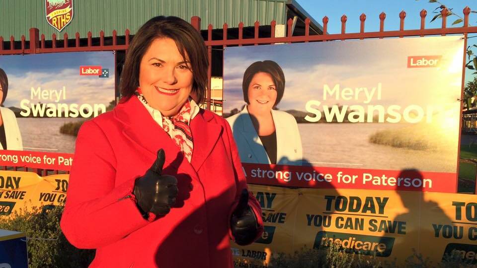 Paterson Labor candidate  Meryl Swanson.