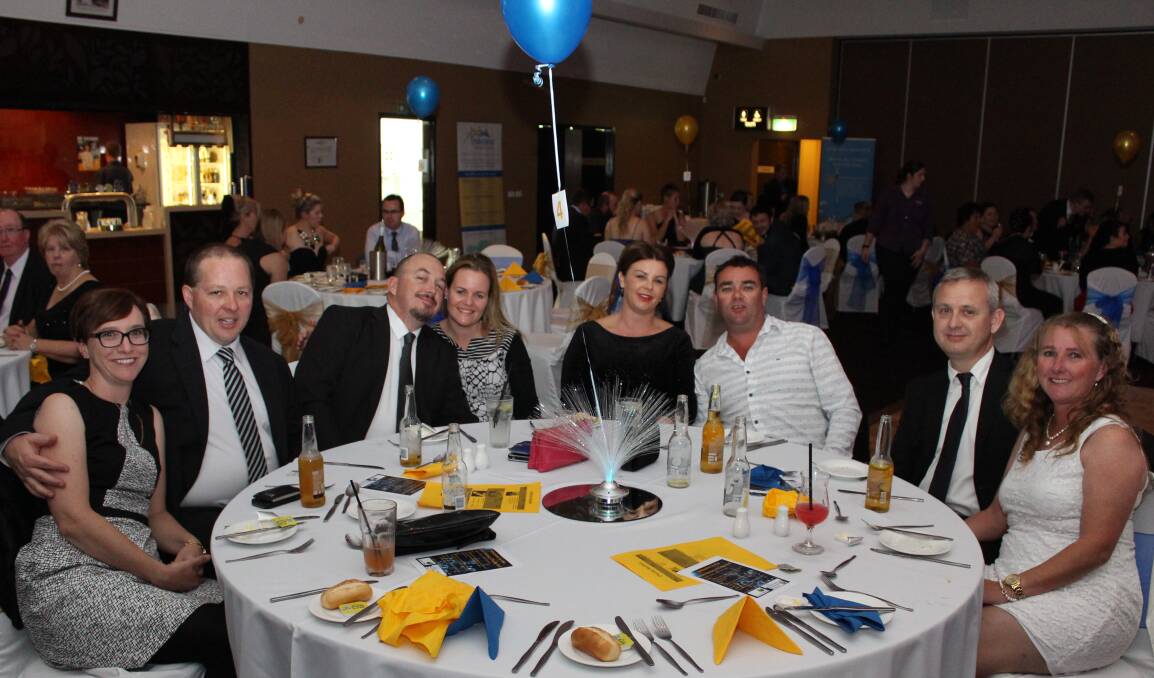 FUN NIGHT: There was a happy crowd at the 2015 Rotary Charity Ball.