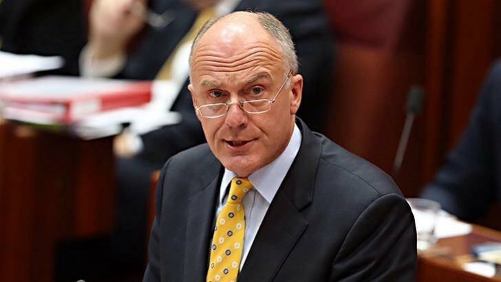 Senator Eric Abetz, the minister assisting the prime minister for the public service. Photo: Andrew Meares