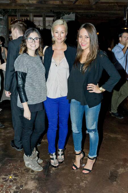 Sara Bodrina, Nikki Fiedler and Joanna Steuart, New Hampton Venue Launch. Photo: La Tessa Photography