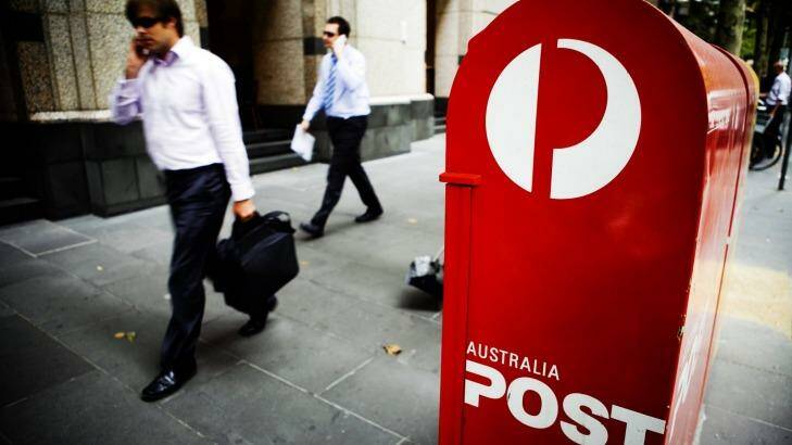 Australia Post plans to increase the price of a postage stamp to $1. Photo: Jessica Shapiro