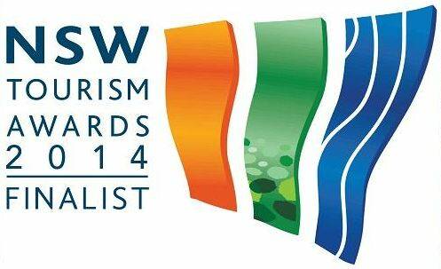 NSW Tourism Awards 2014 Finalists announced and three businesses from the local region are in the running.