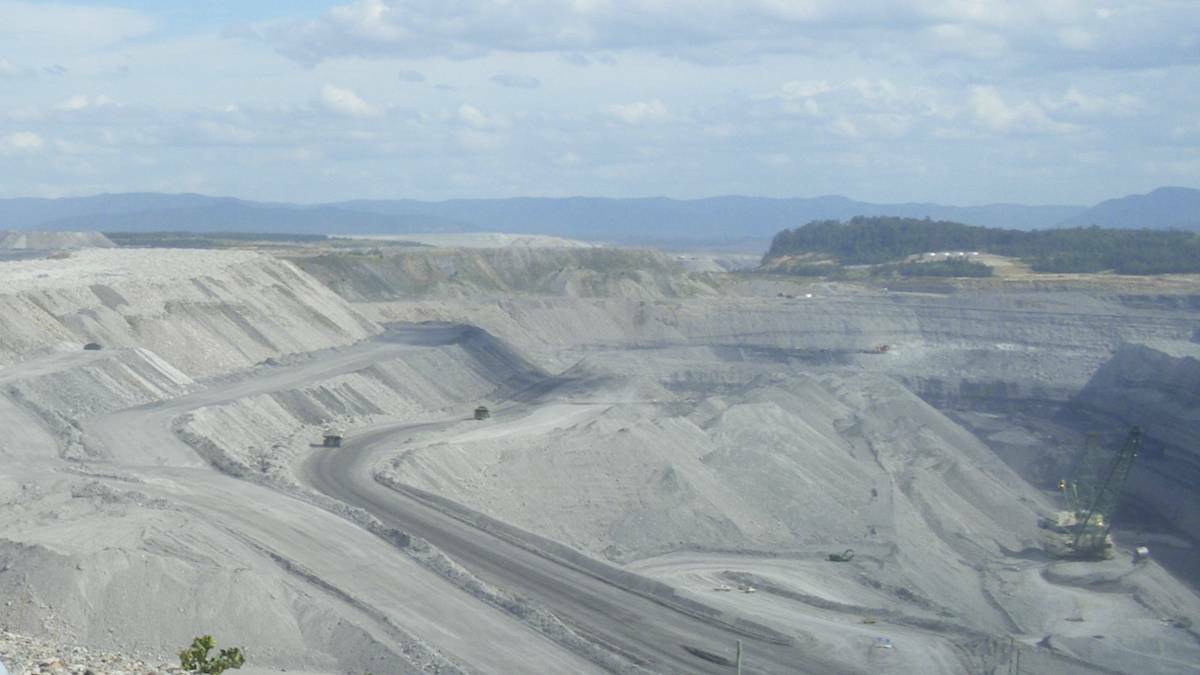 File shot of Mt Thorley Warkworth mining operations in the Upper Hunter.  Pic: Courtesy The Singleton Argus.