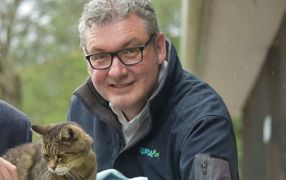 RSPCA Tasmania chief executive Peter West says the organisation will continue working hard to move forward. Picture: Paul Scambler