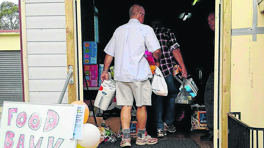 GENEROUS: Upper Hunter residents have donated whatever they can spare for the flood victims of Dungog.