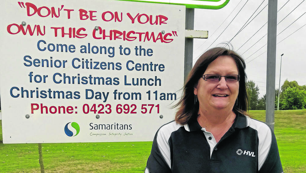 FRIENDLY FACE: Organiser Wendy Love will be at the Samaritans Christmas Day lunch and is encouraging people to come along.