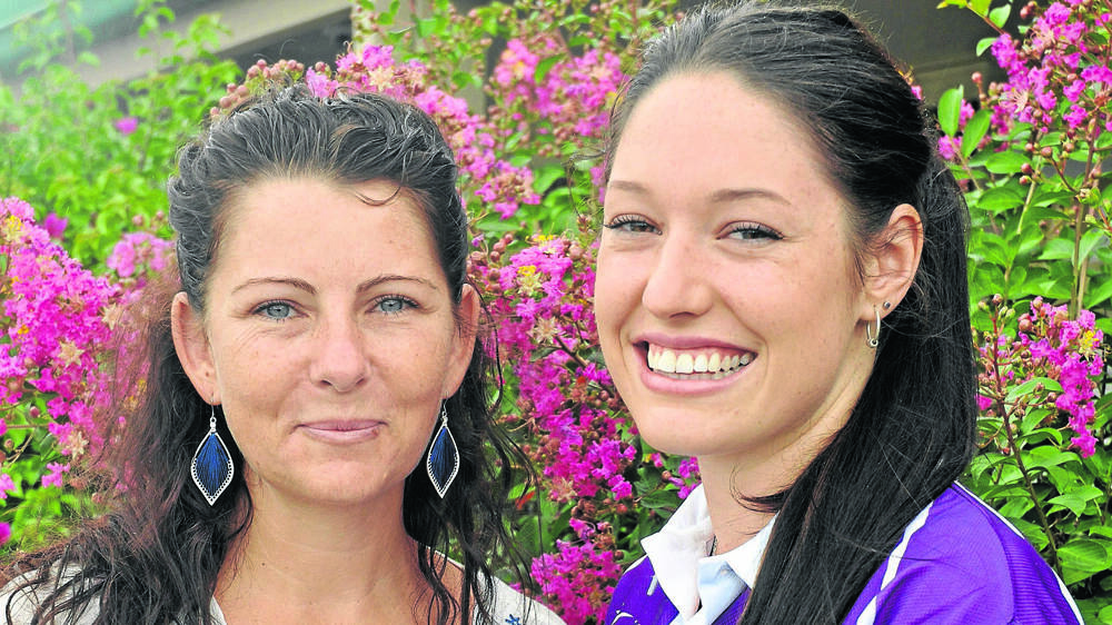 LOOKING FOR HELP: Cindy Milton and Taya Elphinstone are the only organisers for Muswellbrook’s Relay For Life – and are hoping to get more people to join them in the planning for next year’s event.