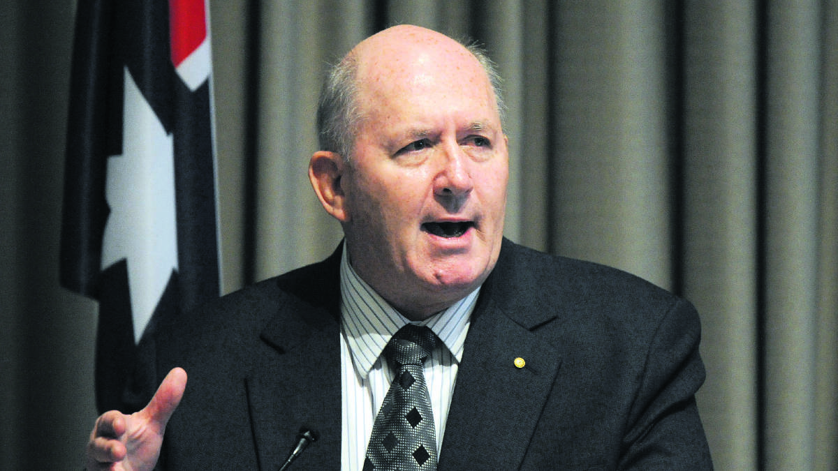 SPECIAL GUEST: Governor-General Peter Cosgrove attended the Singleton Red Cross celebrations at the weekend.