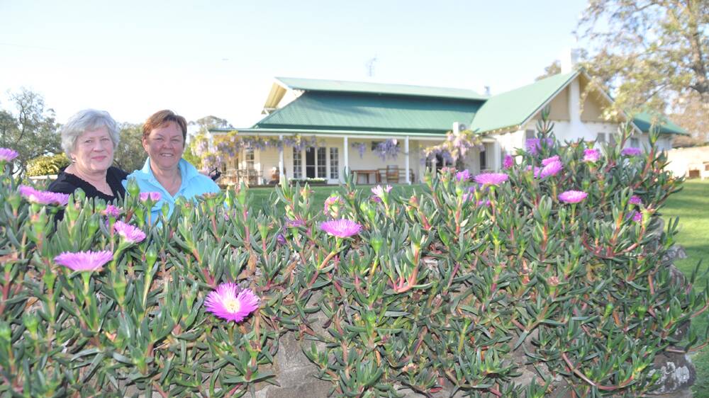 GREAT CAUSE:  Janette Hann (left) and Narelle Petith are hoping for a strong turnout at the Edderton Homestead open garden on Sunday.