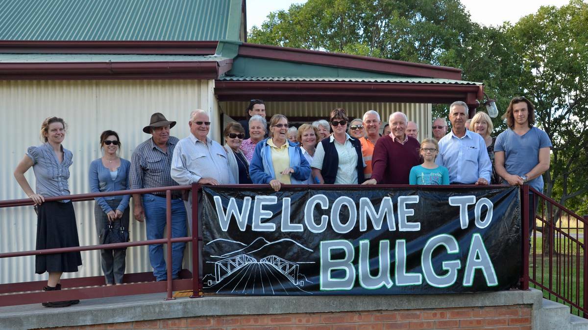 Before the Premier arrived at Bulga on Tuesday.
