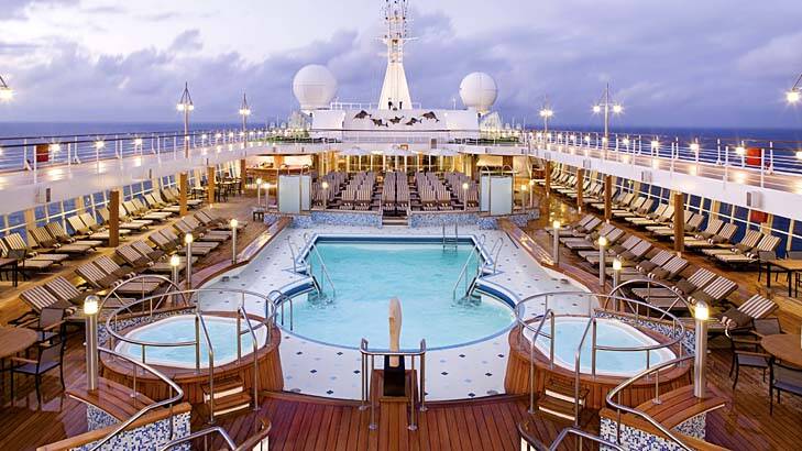 Stylish ... the Seven Seas Voyager.