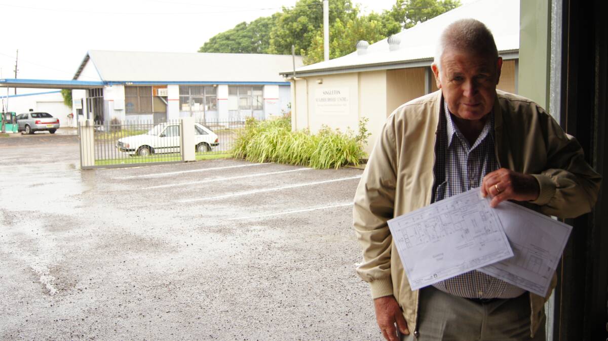 MARCH: SHELTER FROM THE STORM:Singleton resident Brian Walker has been a key participant in the process to construct a centre for the town’s homeless population.