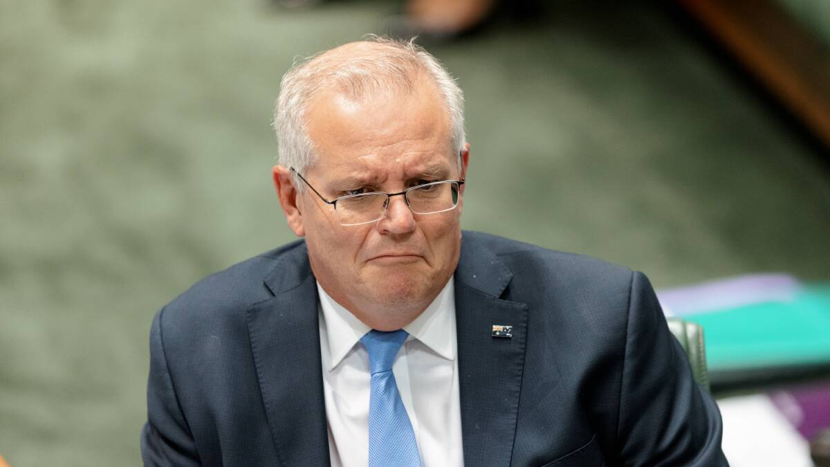 Prime Minister Scott Morrison during question time this year. Picture: Sitthixay Ditthavong Prime Minister Scott Morrison during question time this year. Picture: Sitthixay Ditthavong