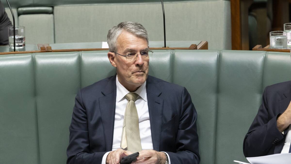 Attorney-General and Cabinet Secretary Mark Dreyfus in question time on Tuesday. Picture by Keegan Carroll