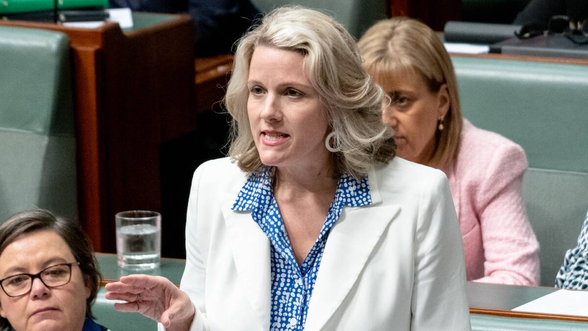 Minister for Home Affairs Clare O'Neil during Question Time on Wednesday. Picture by Elesa Kurtz