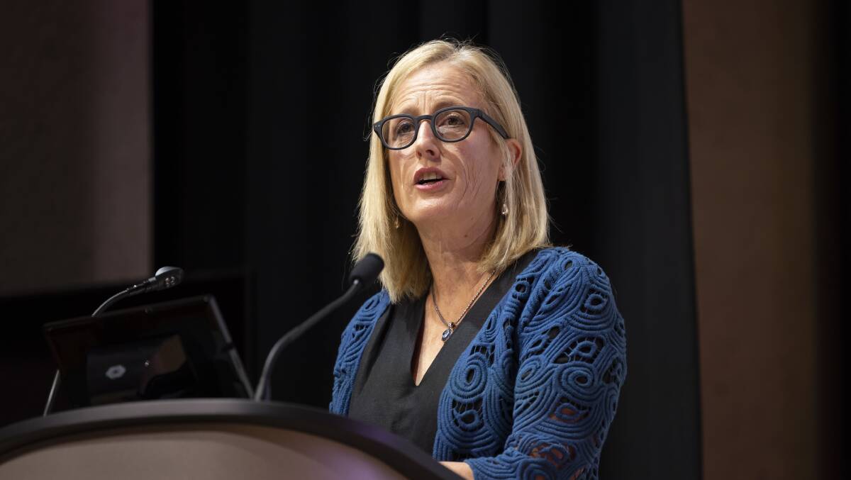Minister for Women Katy Gallagher. Picture by Keegan Carroll