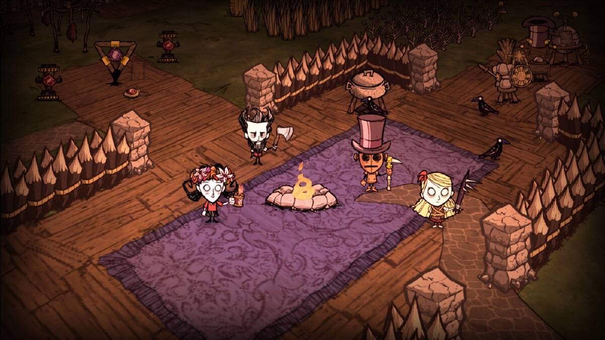 A screenshot from Klei Entertainment's Don't Starve.