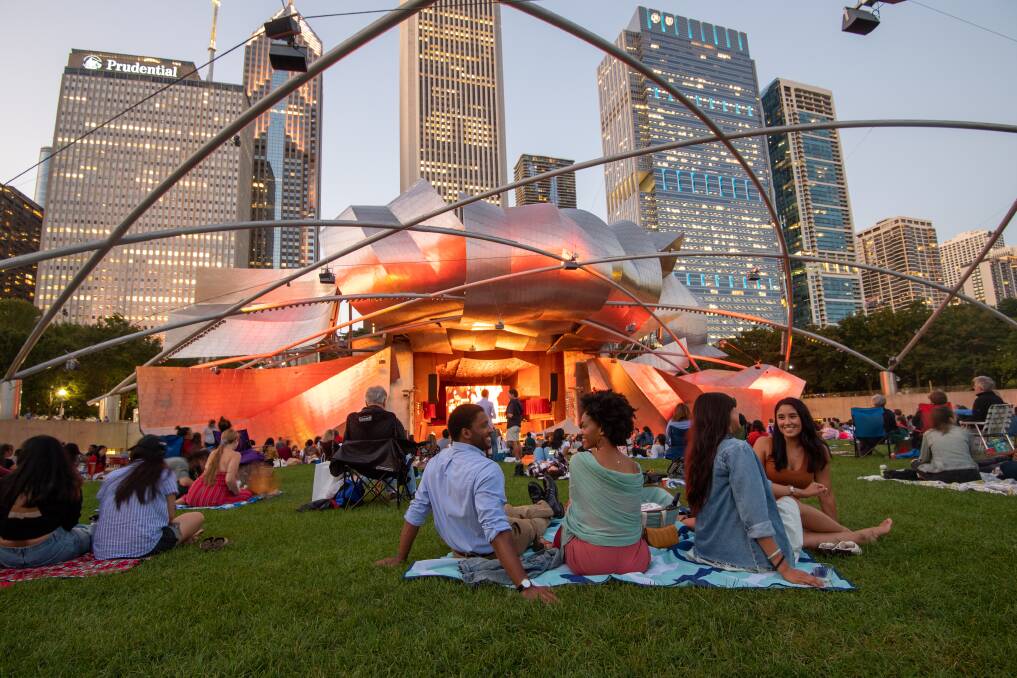 There are free concerts and festivals every weekend through summer in Chicago. Picture: Choose Chicago