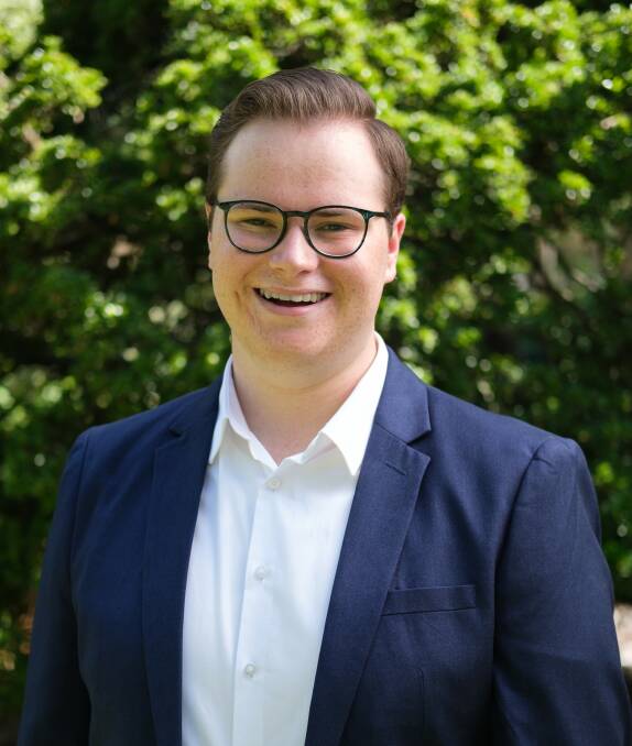 Eli Davern, 19, is the Greens candidate for Albury in the 2023 NSW election. Picture supplied