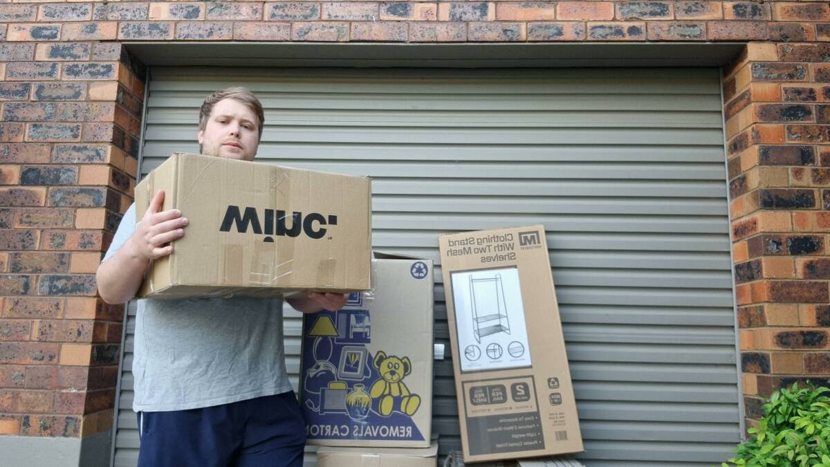 Dominic Unwin, 27, rents in Orange NSW and was forced to move when the owners sold their property. Picture supplied