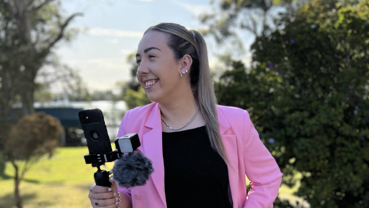 Alanna Tomazin, 25, is an ACM reporter in the NSW Hunter Valley. Picture supplied