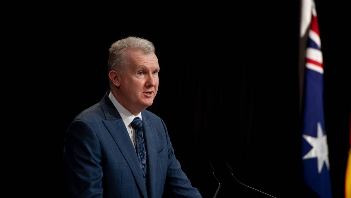 Tony Burke says the plan will increase flagging wages. Picture by Sitthixay Ditthavong