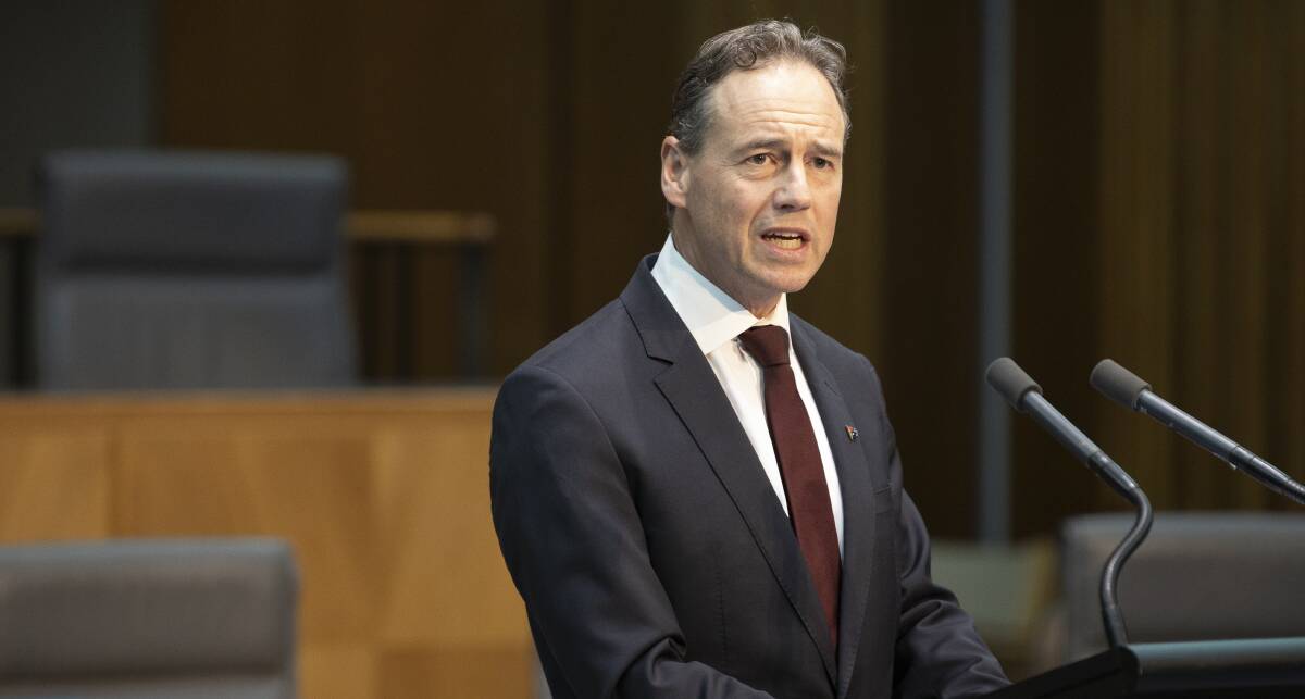 Health Minister Greg Hunt. Picture: Sitthixay Ditthavong