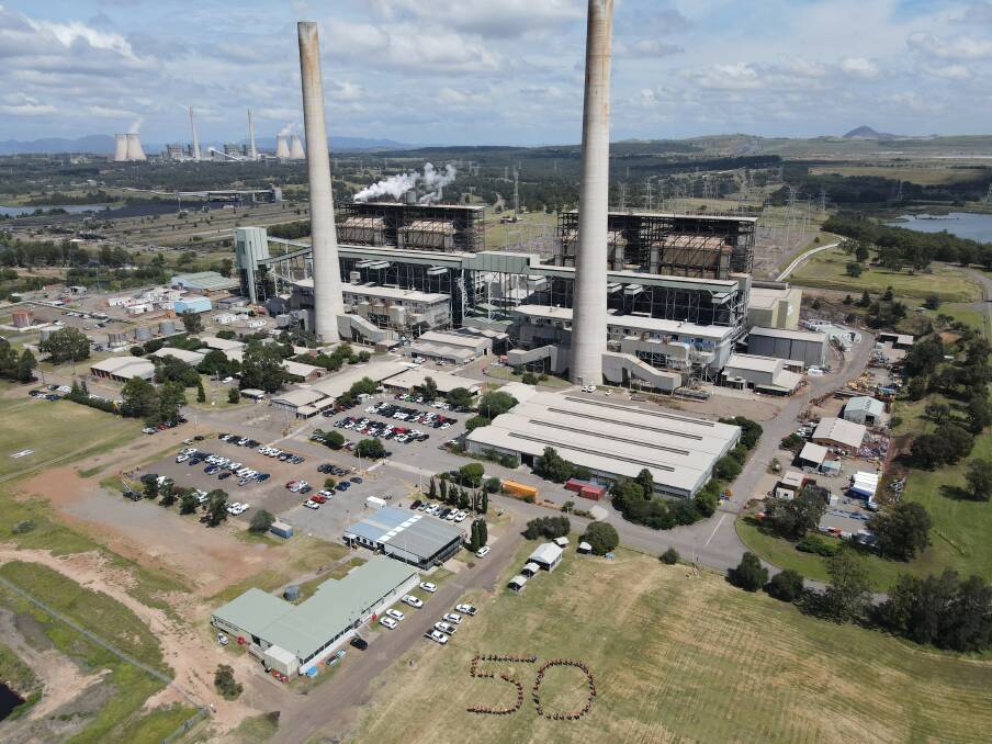 50 YEARS: The coal-fired Liddell power station will be decommissioned in 2023 after 50 years of operation. Picture: Supplied