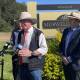 NATIONALS: Deputy PM Barnaby Joyce (left) speaking in Muswellbrook in April 2022. Picture: Mathew Perry