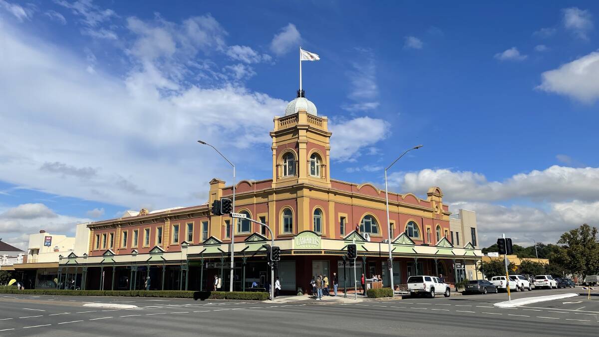 RETAIL: The Campbell's Corner building on Bridge Street in Muswellbrook. Picture: Mathew Perry