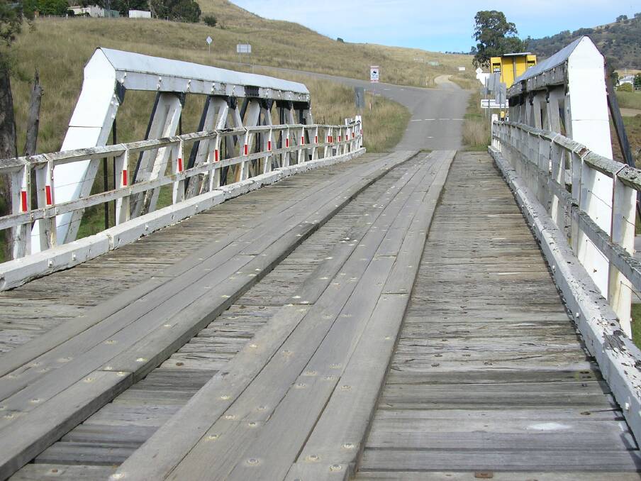 HISTORIC: The 92-year-old Junction Bridge at Upper Rouchel. Picture: Supplied