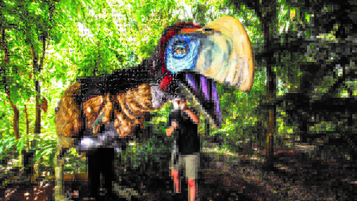 PREHISTORIC: Erth's Prehistoric Picnic is an immersive puppetry experience showcasing Sydney 65 million years ago. Picture: Supplied