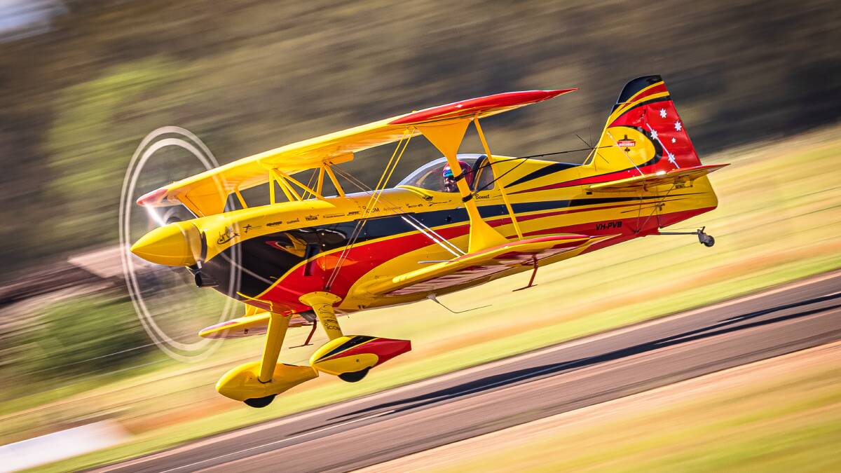 One of the highest performing aerobatic biplanes in the world, the Wolf Pitts Pro. Picture supplied.