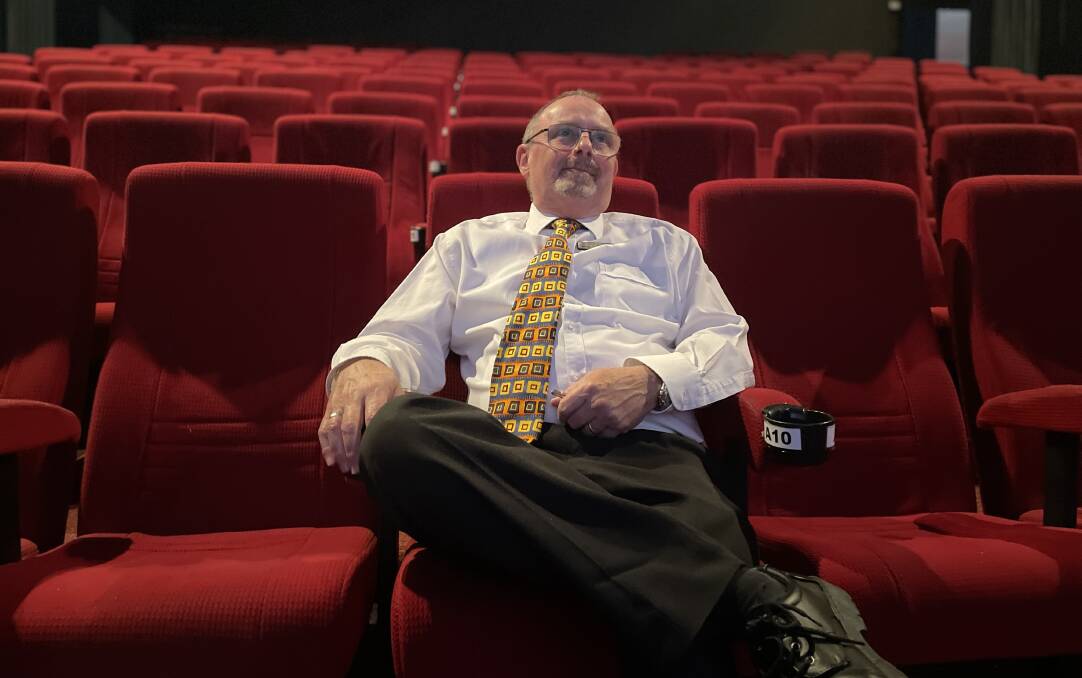 Forum 6 Cinema's Craig Lucas says smaller films help the Wagga movie theatre pay the bills but don't necessarily make a profit. Picture by Tim Piccione 