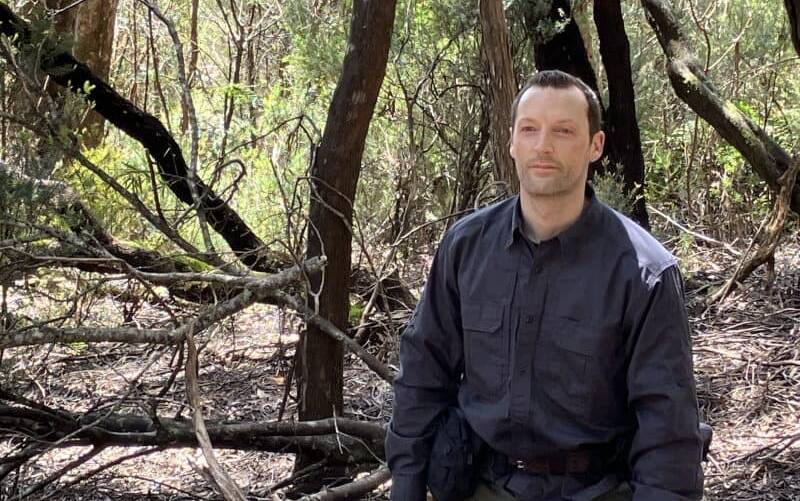 Survival Courses Tasmania's Alex Mileham says Tassie's wilderness makes it the perfect setting for the show. Picture supplied 