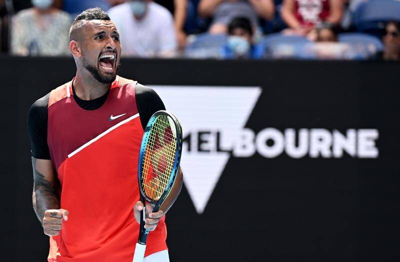 20-seeded Nick Kyrgios is looking for his first grand slam singles win at this year's Australian Open. Picture by Dave Hunt/AAP PHOTOS