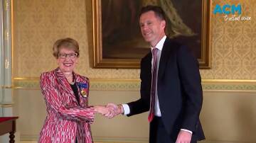 Labor leader Chris Minns has been sworn in as the 47th premier of NSW by governor Margaret Beazley with his treasurer-designate and key ministers.