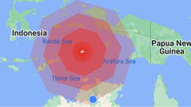 A 7.5 earthquake in Indonesia has woken up large parts of northern Australia. A 7.5 earthquake in Indonesia has woken up large parts of northern Australia.